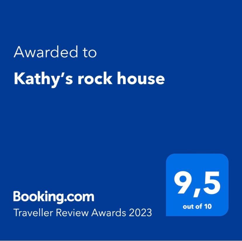 Вилла Kathy'S Rock House Леонидион Экстерьер фото